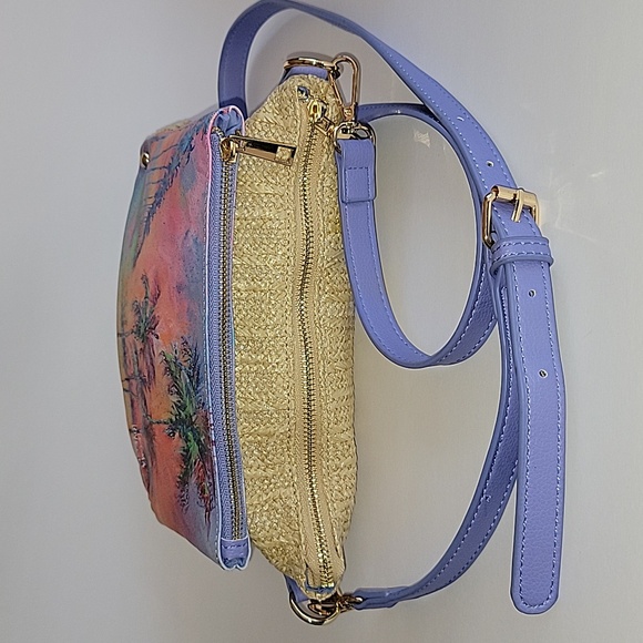 LEOMA LOVEGROVE TROPICAL PALM TREE CROSSBODY BAG - Picture 6 of 15